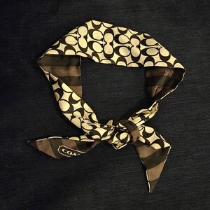 Coach Silky Headband/Scarf